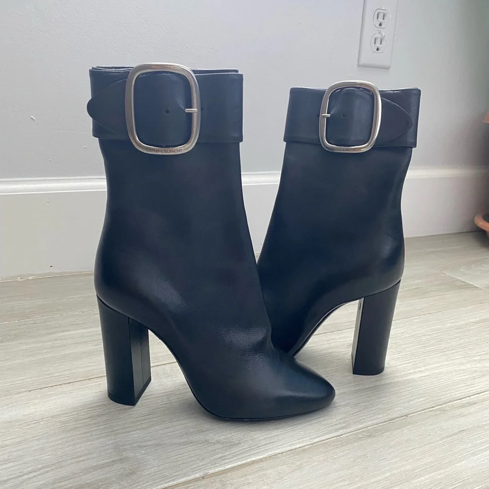 BRAND NEW Saint Laurent Leather Boots